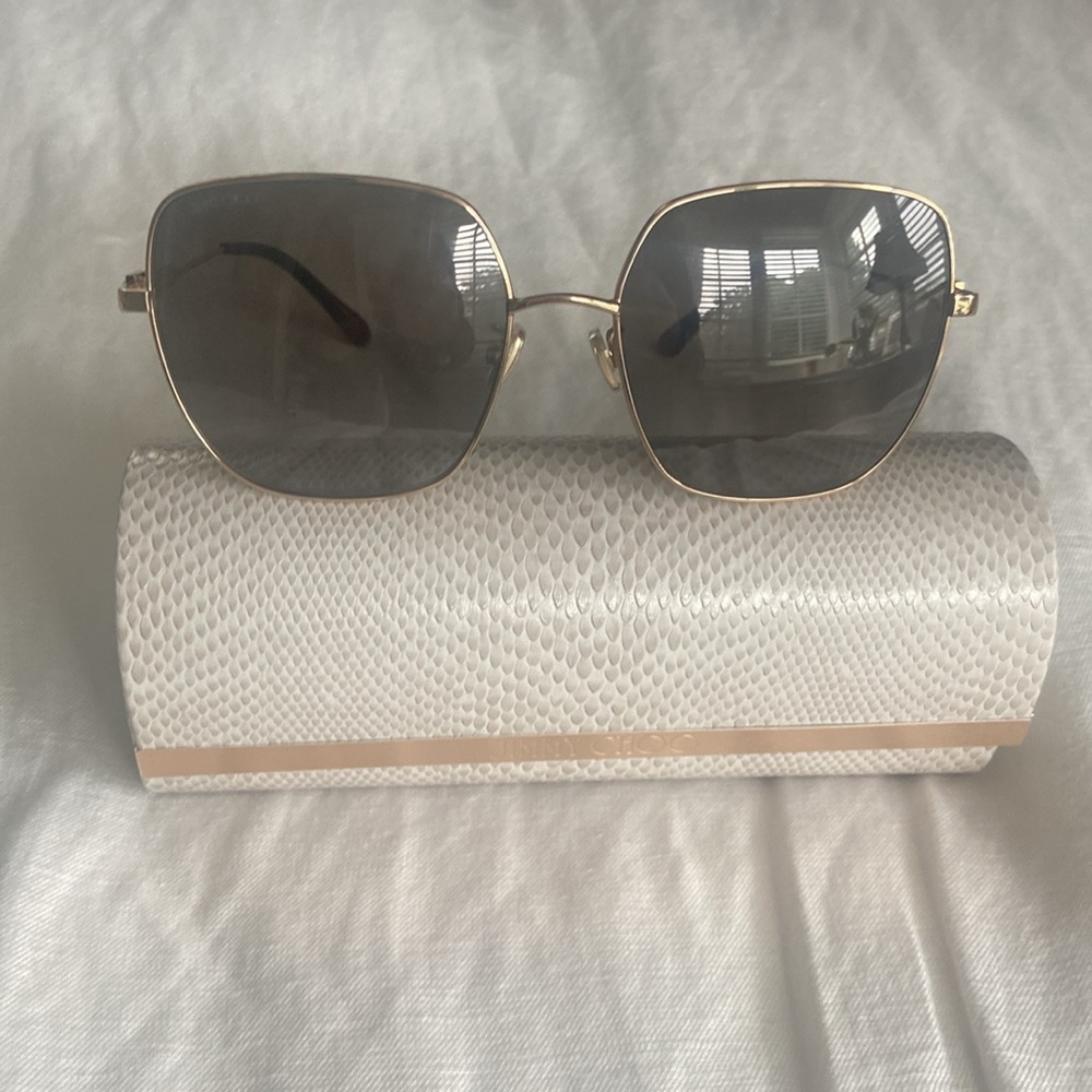 Jimmy Choo Kori G SK  Sunglasses In Gold/Bronze (unused condition)
